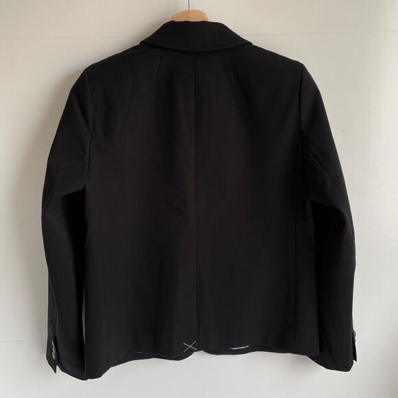 J. Crew Womens Black Classic Fit Single Breasted Blazer Size 4 Career Nwt - Picture 2 of 8